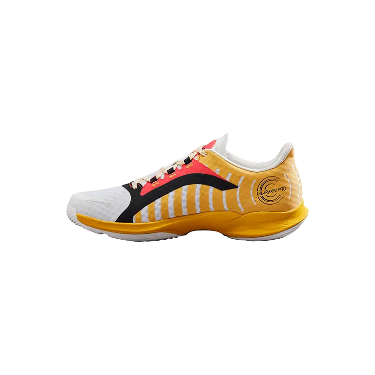 Zapatillas Wilson Hurakn Pro White/OldGold/Fiery