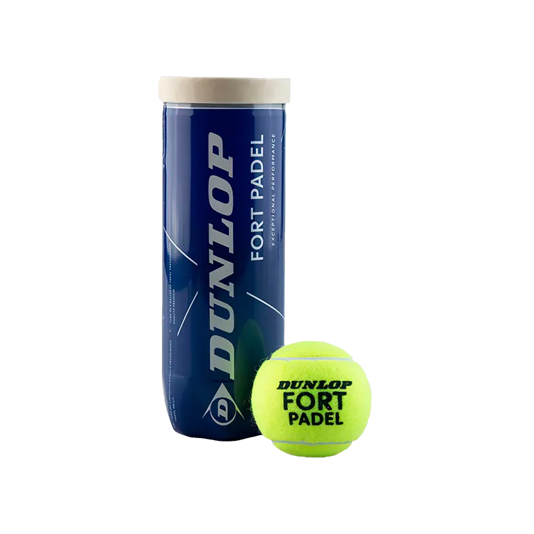 Pelotas Dunlop Fort Padel (Pack x3)