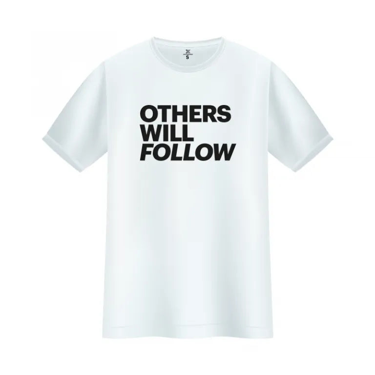 Camiseta Oxdog algodón Others will follow blanca