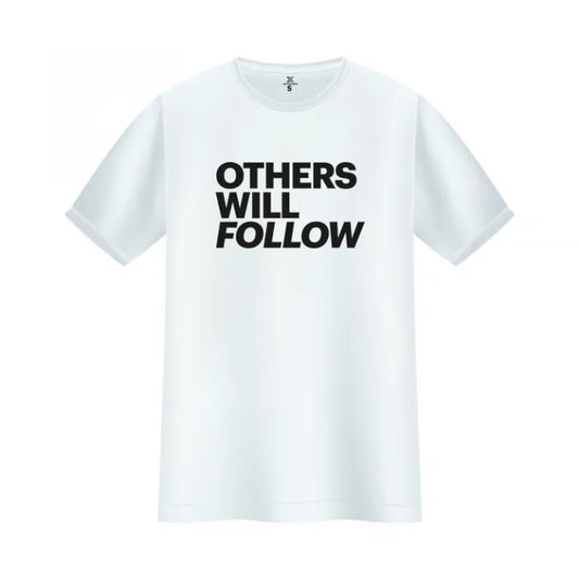 Camiseta Oxdog algodón Others will follow blanca