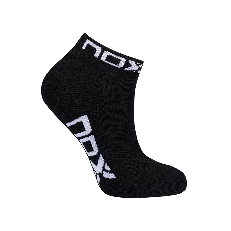 Calcetines Nox Pinkies Negro Mujer