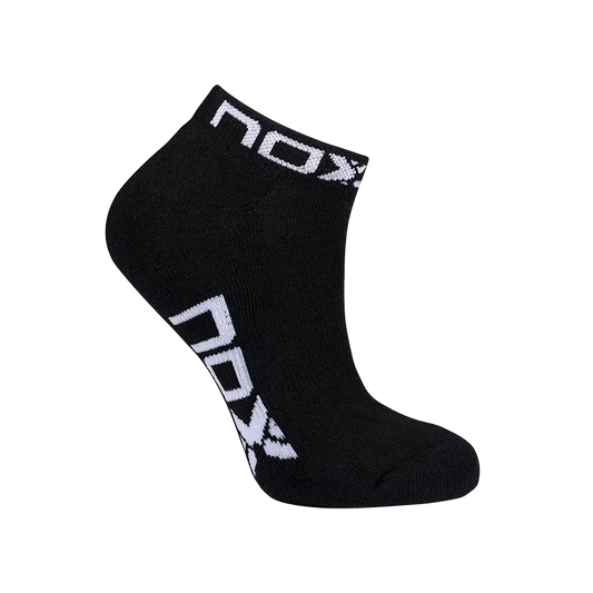 Calcetines Nox Pinkies Negro Mujer