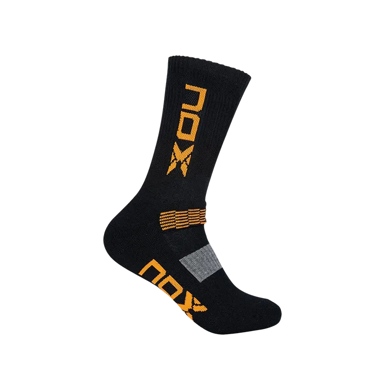 Calcetines Nox Serie Pro Negro/Naranja