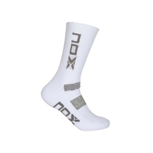 Calcetines Nox Serie Pro Blanco/Gris