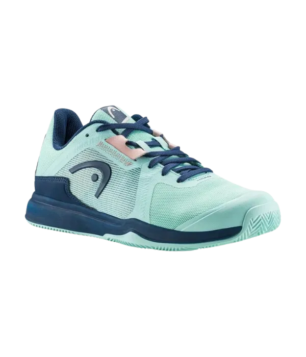 Zapatillas Head Sprint Team 3.5 Clay Mujer Aqua Dark Blue