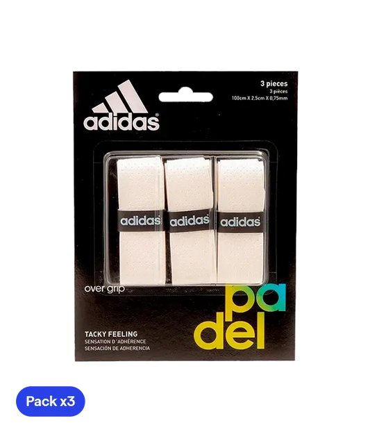 Overgrips Adidas Perforado Blanco (Pack x3)