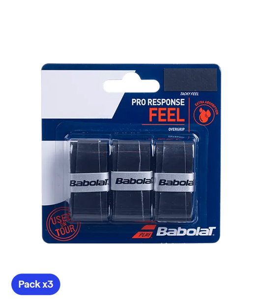 Overgrips Babolat Pro Response Negro (Pack x3)