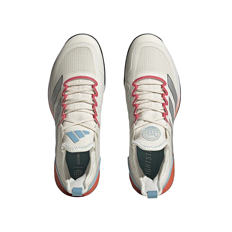 Zapatillas Adidas adizero Ubersonic 4 M Clay Blanco/Naranja