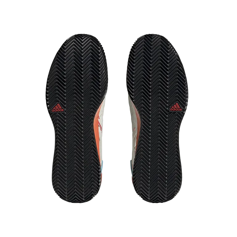 Zapatillas Adidas adizero Ubersonic 4 M Clay Blanco/Naranja