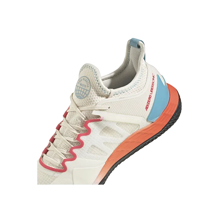 Zapatillas Adidas adizero Ubersonic 4 M Clay Blanco/Naranja