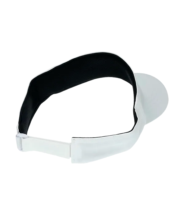 Visera Asics Logo grande Performance Blanca 2025