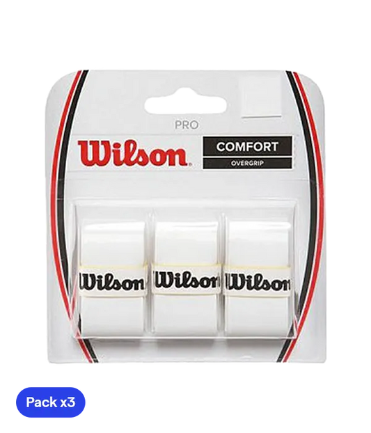 Overgrips Wilson Padel Pro Blanco (Pack x3)