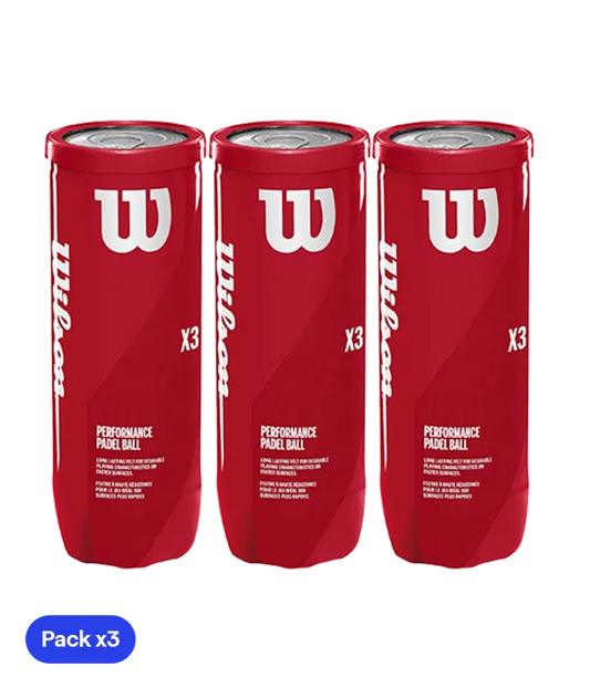 Pelotas Wilson Padel (Pack x3)