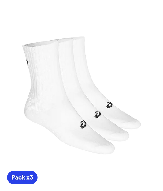 Calcetines Asics Crew (Pack X3) Blanco