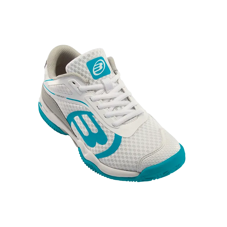 Zapatillas Bullpadel Beker Mujer Blanco/Azul