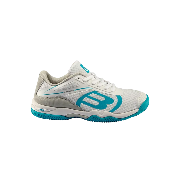 Zapatillas Bullpadel Beker Mujer Blanco/Azul