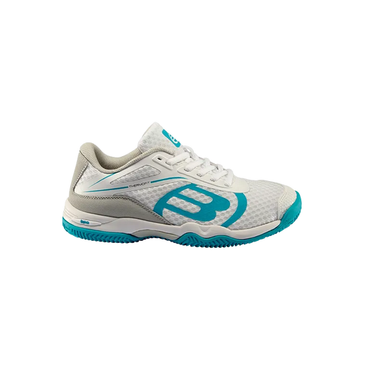 Zapatillas Bullpadel Beker Mujer Blanco/Azul