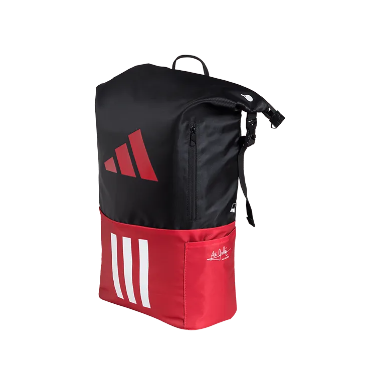 Mochila Adidas Multigame 3.2 Negro/Rojo Ale Galán