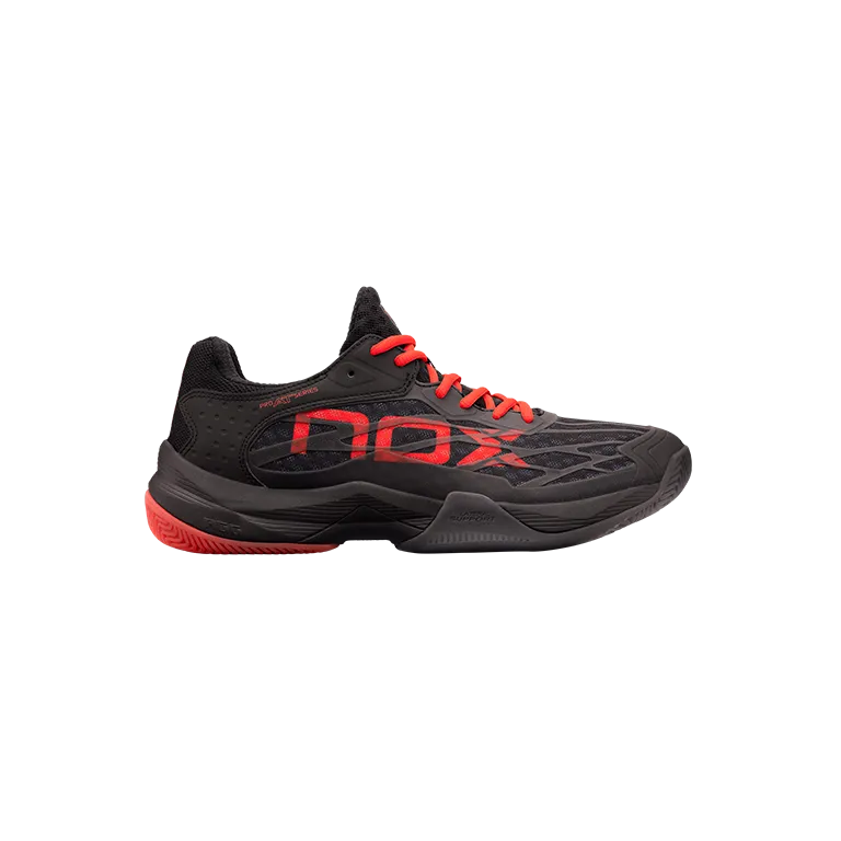 Zapatillas Nox AT10 Lux Negro/Rojo