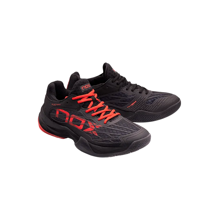 Zapatillas Nox AT10 Lux Negro/Rojo