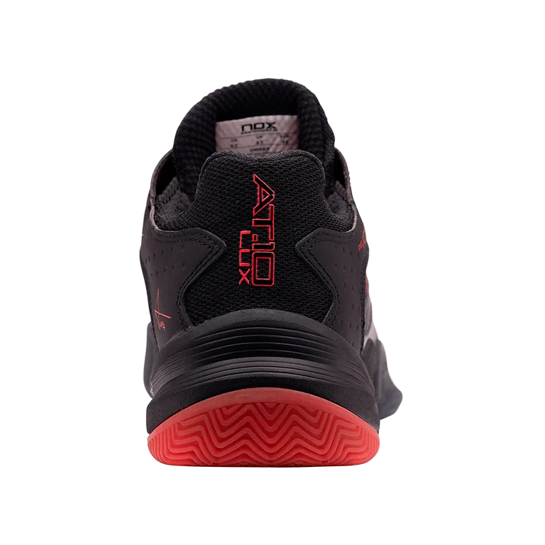 Zapatillas Nox AT10 Lux Negro/Rojo