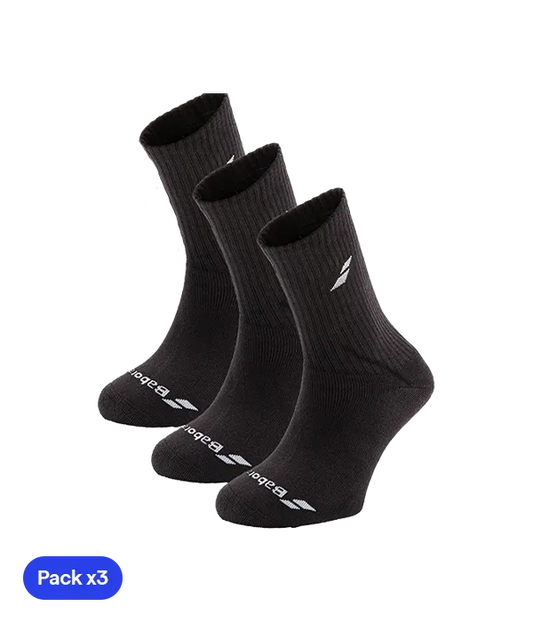 Calcetines Babolat Negro (Pack x3)