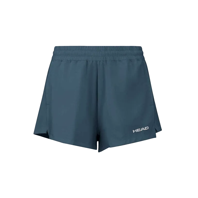 Pantalón Corto Head Padel Azul Mujer