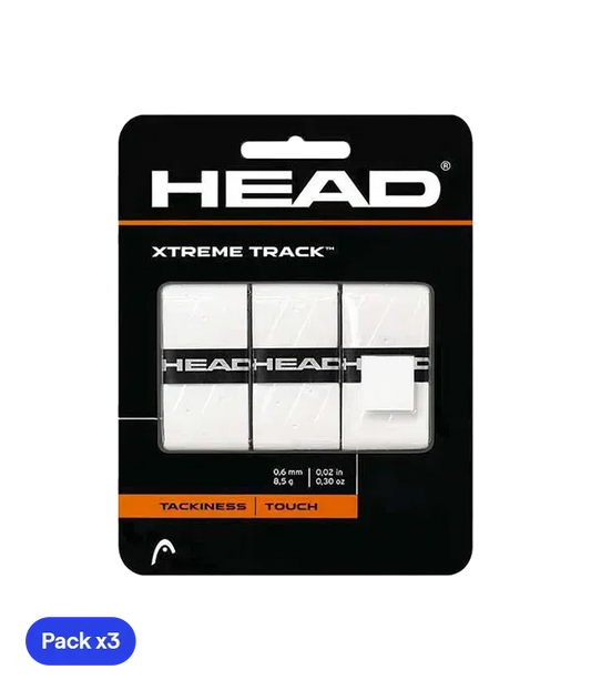 Overgrips Head XtremeTrack Blanco (Pack x3)