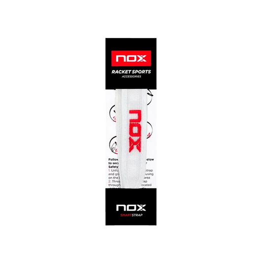 Cordón Nox Luxury Blanco/Rojo