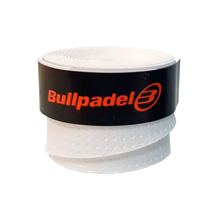 Tambor Overgrips Bullpadel GB1201 Perforados Negro/Blanco (x50)