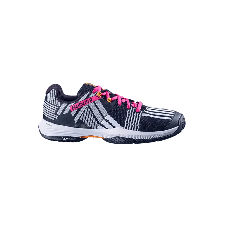 Zapatillas Babolat Sensa Black/Roseberry Mujer