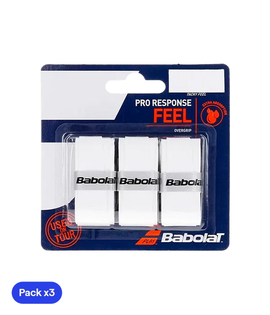 Overgrips Babolat Pro Response Blanco (Pack x3)