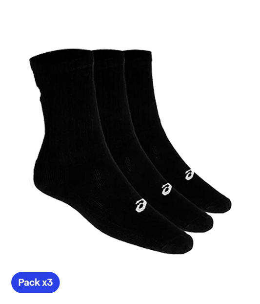 Calcetines Asics Crew (Pack X3) Negro