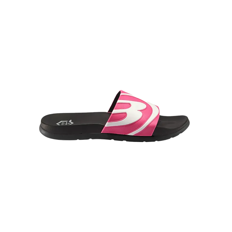 Chanclas Bullpadel Mujer Negro/Rosa