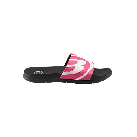 Chanclas Bullpadel Mujer Negro/Rosa