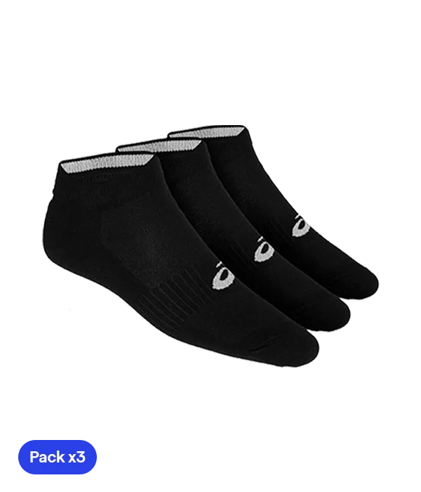 Calcetines Asics Lightweight Ped Negro (Pack X3)