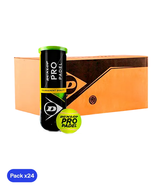 Cajón Pelotas Dunlop Pro Padel (Pack x24)