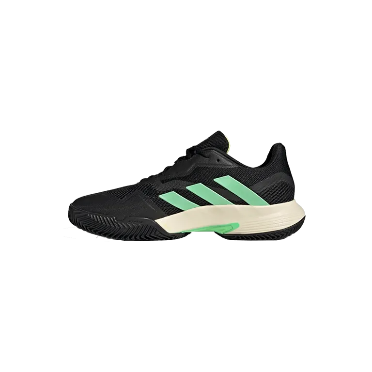 Zapatillas Adidas CourtJam Control Clay Negras/Verde