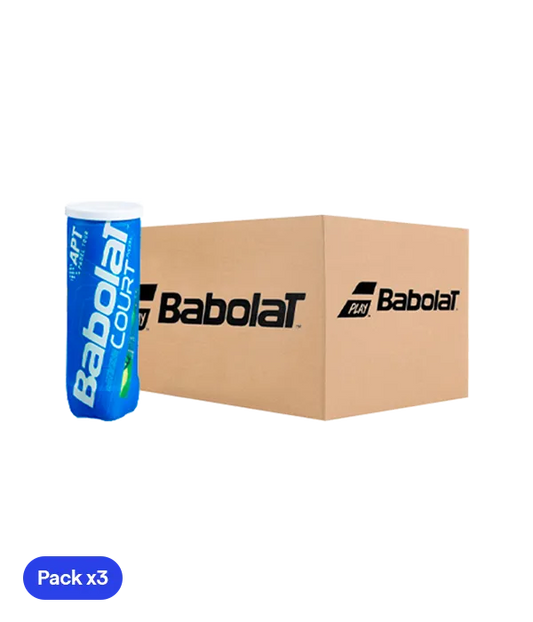 Cajón Pelotas Babolat Court Padel (Pack x24)