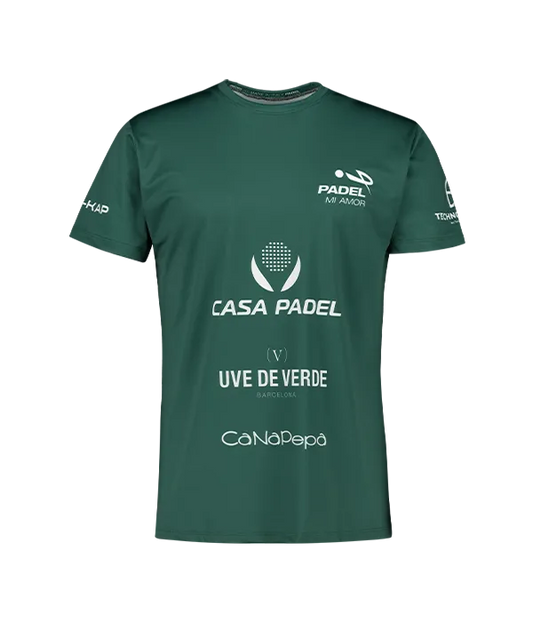 Camiseta Teo Zapata Padel Mi Amor Verde 2025