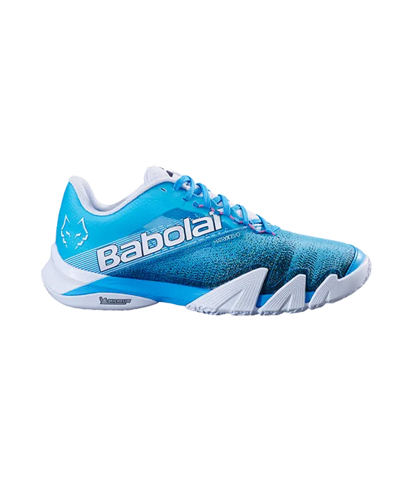 Zapatillas Babolat Jet Premura 2 Cyan Blue/White 2025 J. Lebrón
