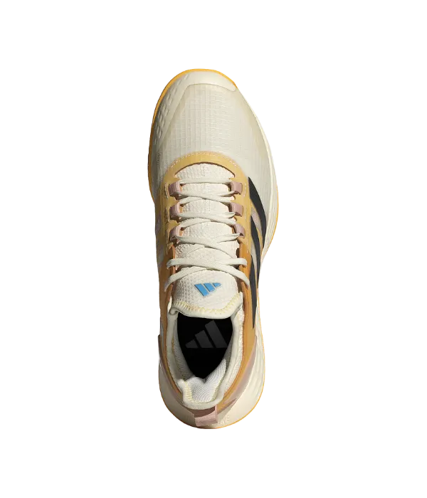 Zapatillas Adidas adizero Ubersonic 4.1 CL Mujer Blanco/Naranja