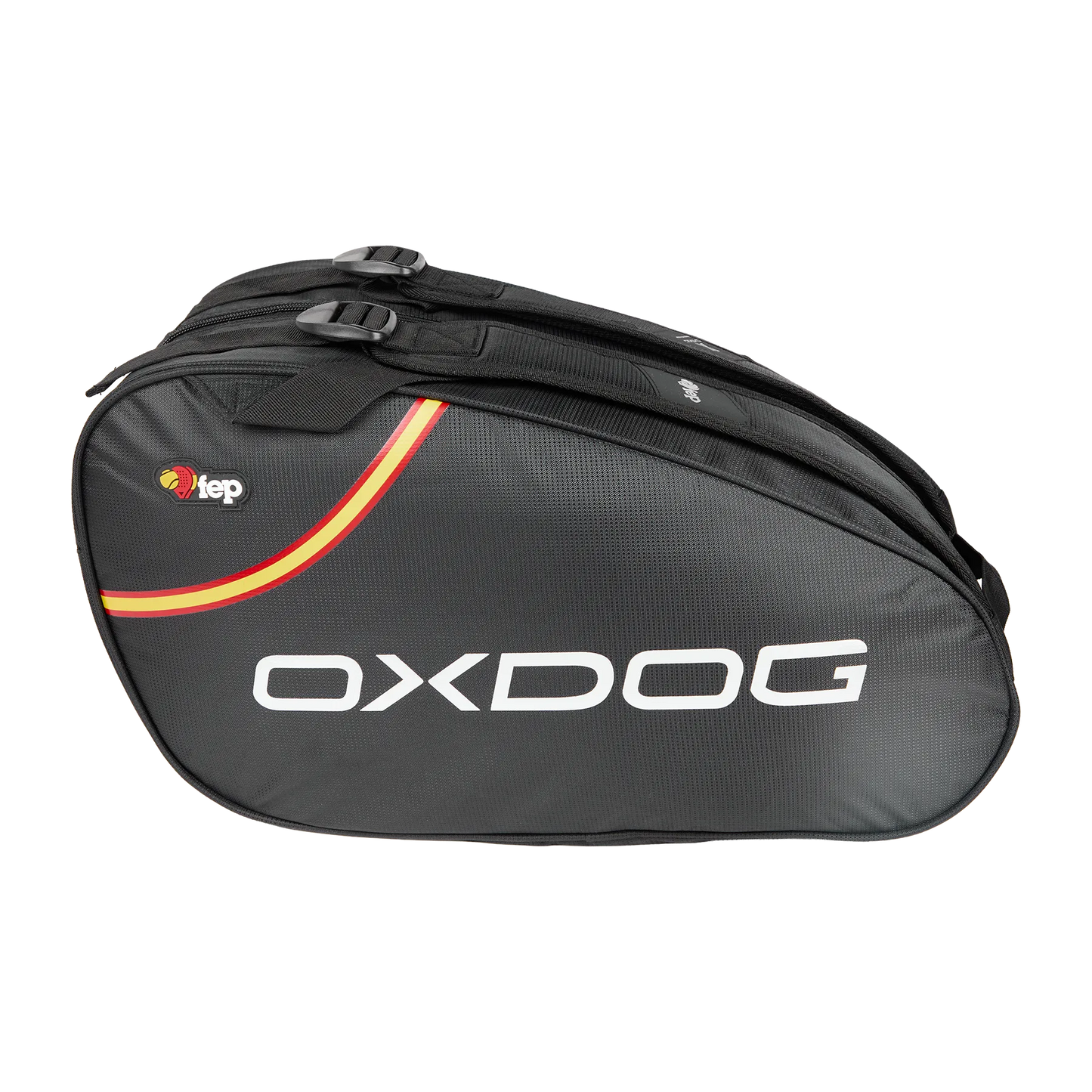 Pala Oxdog Ultimate Court + Paletero Oxdog FEP ultra tour padel bag + Bote de pelotas Oxdog BOOST+