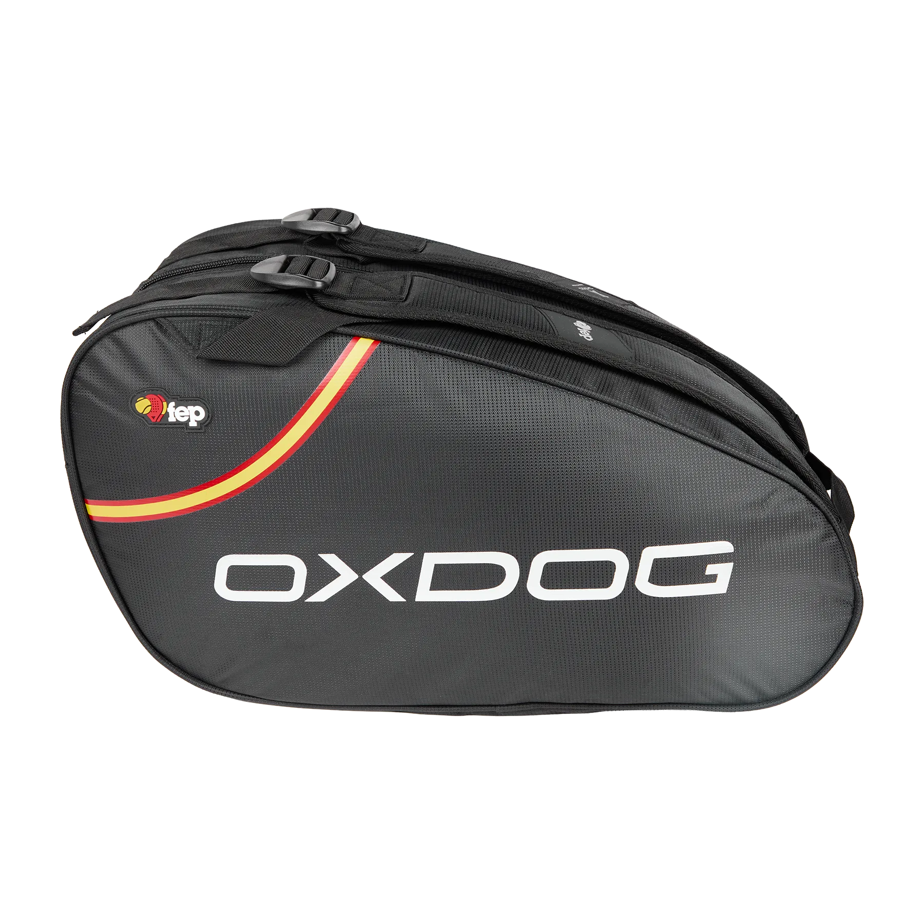 Pala Oxdog Ultimate Court + Paletero Oxdog FEP ultra tour padel bag + Bote de pelotas Oxdog BOOST+