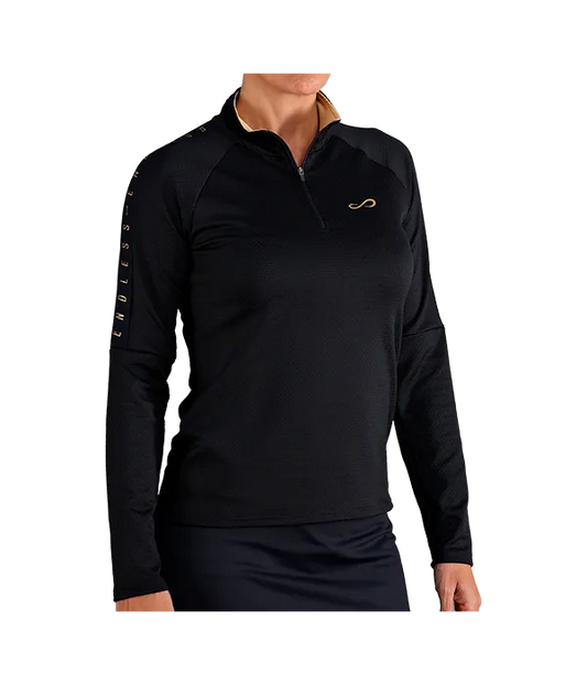 Sudadera Endless Kirsh II-Negro/ Dorado