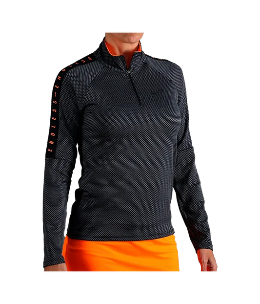 Sudadera Endless Kirsch Titanium Orange