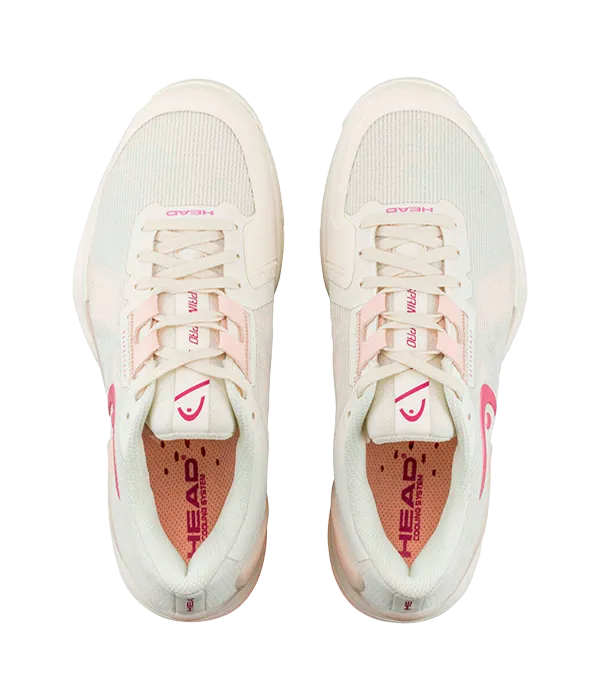 Zapatillas Head Sprint Pro 3.5 Mujer Chalk White/Purple 2025