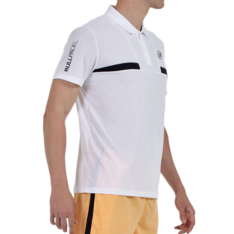 Polo Bullpadel Calzadil Blanco 2026