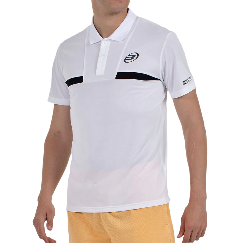 Polo Bullpadel Calzadil Blanco 2026