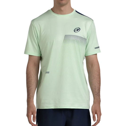 Camiseta Bullpadel Motril Verde Ácido 2026